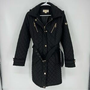 Michael Kors Black Quilted Women’s Puffer Coat